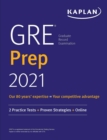 Image for GRE Prep 2021: 2 Practice Tests + Proven Strategies + Online