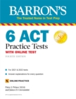 Image for 6 ACT Practice Tests with Online Test