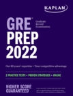 Image for GRE Prep 2022: 2 Practice Tests + Proven Strategies + Online