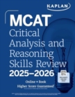 Image for MCAT Critical Analysis and Reasoning Skills Review 2025-2026