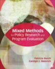 Image for Mixed methods for policy research and program evaluation