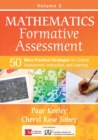 Image for Mathematics formative assessmentVolume 2,: 50 more practical strategies for linking assessment, instruction, and learning
