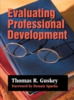Image for Evaluating Professional Development