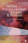 Image for Gender communication theories and analyses: from silence to performance