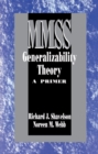 Image for Generalizability Theory: A Primer