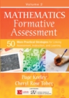Image for Mathematics Formative Assessment. Volume 2 50 More Practical Strategies for Linking Assessment, Instruction, and Learning : Volume 2,