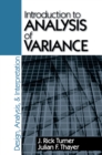 Image for Introduction to analysis of variance: design, analyis &amp; interpretation
