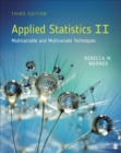 Image for Applied Statistics II: Multivariable and Multivariate Techniques