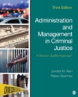 Image for Administration and management in criminal justice: a service quality approach
