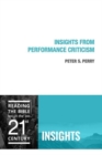 Image for Insights from Performance Criticism