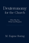 Image for Deuteronomy for the Church