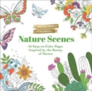 Image for Pretty Simple Coloring: Nature Scenes : 45 Easy-to-Color Pages Inspired by the Beauty of Nature