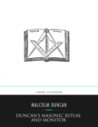 Image for Duncan&#39;s Masonic Ritual and Monitor