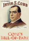 Image for Cobb&#39;s Bill-of-Fare
