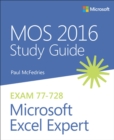 Image for MOS 2016 study guide for Microsoft Excel Expert