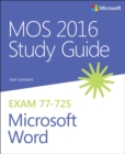 Image for MOS 2016 Study Guide for Microsoft Word