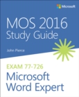 Image for MOS 2016 Study Guide for Microsoft Word Expert