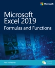 Image for Microsoft Excel 2019 Formulas and Functions