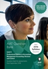 Image for AAT Management Accounting Decision &amp; Control