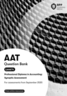 Image for AAT Professional Diploma in accounting (synoptic assessment)Level 4,: Question bank