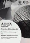 Image for FIA recording financial transactions FA1: Practice and revision kit