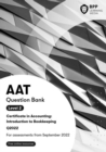 Image for AAT introduction to bookkeeping: Question bank