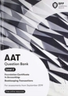 Image for AAT bookkeeping transactions: Question bank