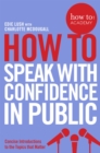 Image for How to speak with confidence in public