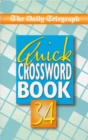 Image for Daily Telegraph Quick Crossword Book 34