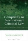 Image for Complicity in International Criminal Law : 63