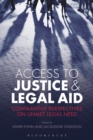 Image for Access to justice and legal aid  : comparative perspectives on unmet legal need