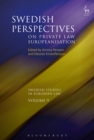 Image for Swedish Perspectives on Private Law Europeanisation