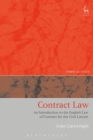 Image for Contract law: an introduction to the English law of contract for the civil lawyer