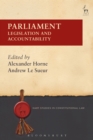 Image for Parliament: legislation and accountability