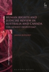 Image for Human Rights and Judicial Review in Australia and Canada