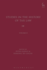 Image for Studies in the History of Tax Law, Volume 8