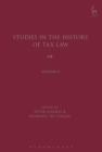 Image for Studies in the history of tax law. : Volume 8