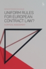 Image for Uniform rules for European contract law?: a critical assessment