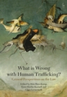 Image for What is wrong with human trafficking?: critical perspectives on the law