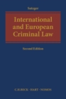 Image for International and European Criminal Law