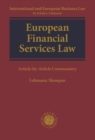 Image for Financial services law