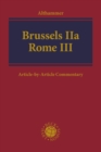 Image for Brussels IIa - Rome III : An Article-by-Article Commentary