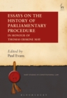 Image for Essays on the History of Parliamentary Procedure