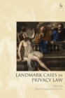 Image for Landmark cases in privacy law