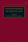 Image for Apportionment in private law