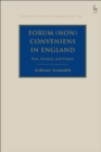 Image for Forum (non) conveniens in England  : past, present, and future