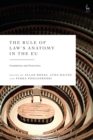 Image for Rule of Law S Anatomy in the EU: Foundations and Protections