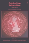 Image for Criminal Law Reform Now, Volume 2