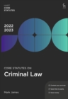 Image for Core Statutes on Criminal Law 2022-23