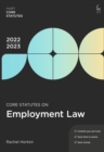 Image for Core statutes on employment law 2022-23